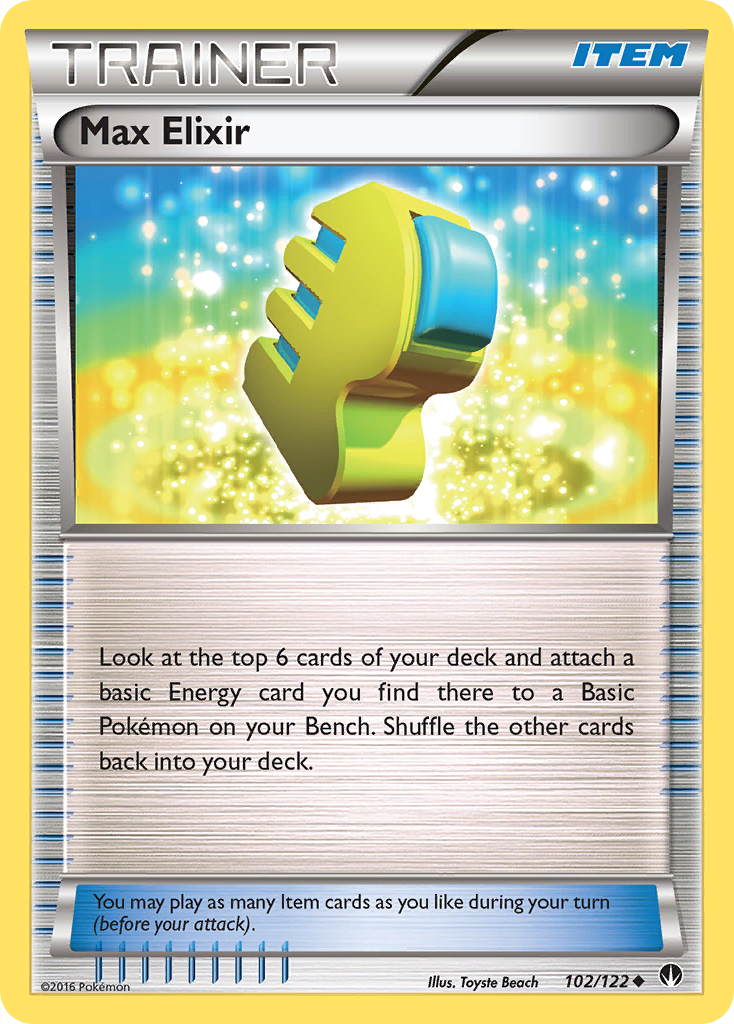 Max Elixir (102/122) [XY: BREAKpoint] | Card Merchant Takapuna