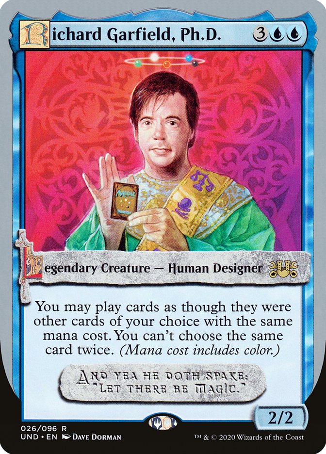 Richard Garfield, Ph.D. [Unsanctioned] | Card Merchant Takapuna