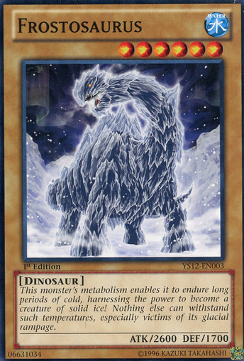 Frostosaurus [YS12-EN003] Common | Card Merchant Takapuna