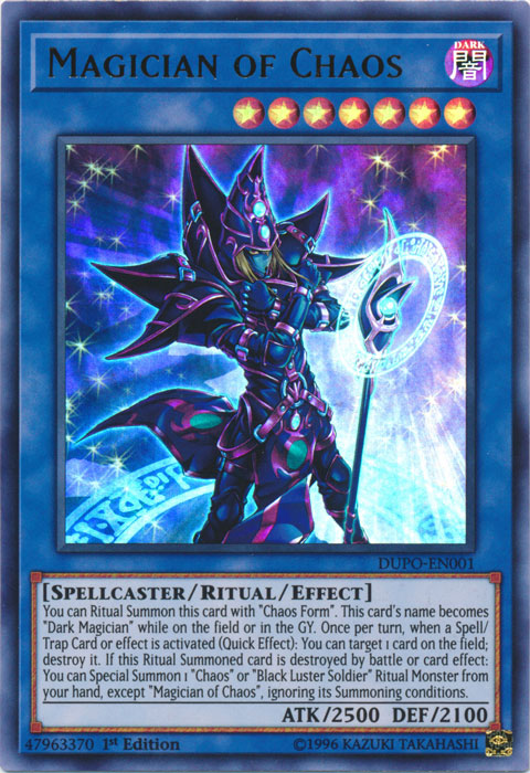 Magician of Chaos [DUPO-EN001] Ultra Rare | Card Merchant Takapuna