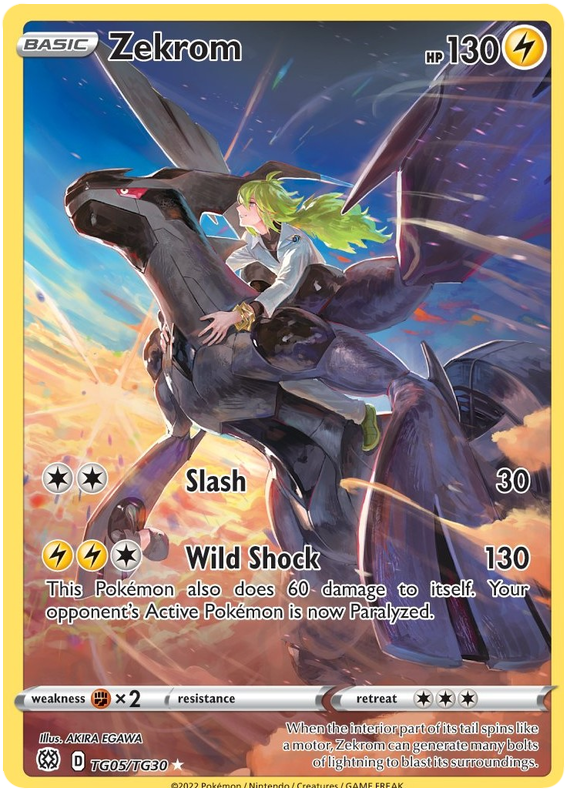 Zekrom (TG05/TG30) [Sword & Shield: Brilliant Stars] | Card Merchant Takapuna