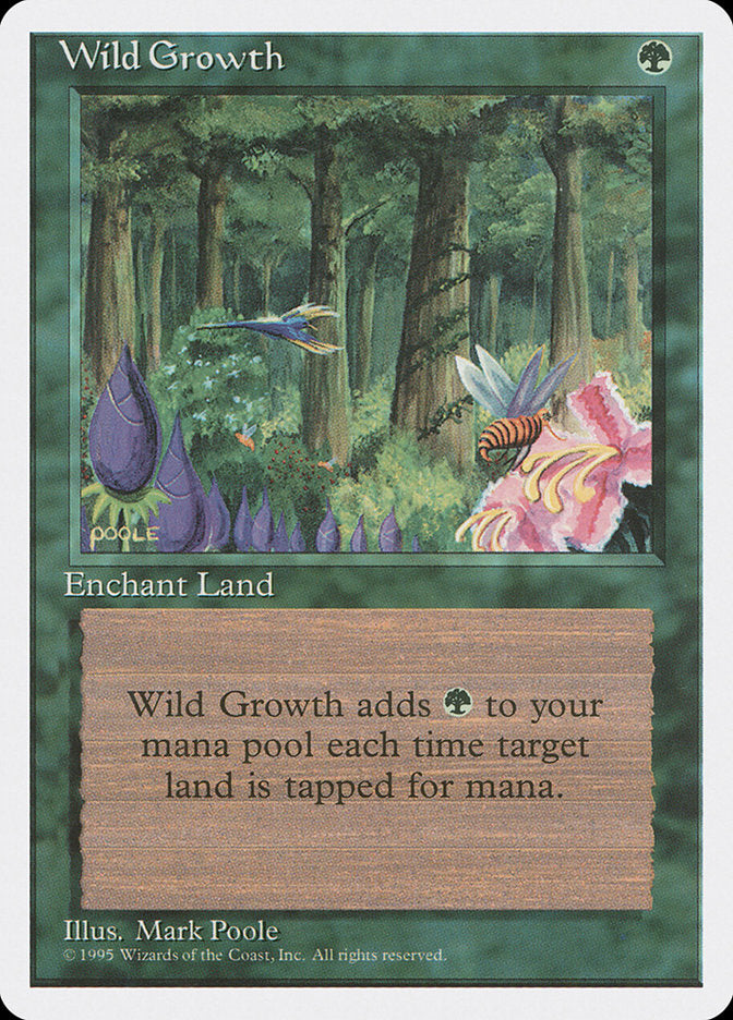 Wild Growth [Fourth Edition] | Card Merchant Takapuna