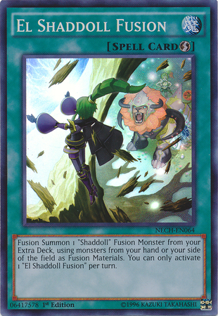 El Shaddoll Fusion [NECH-EN064] Super Rare | Card Merchant Takapuna