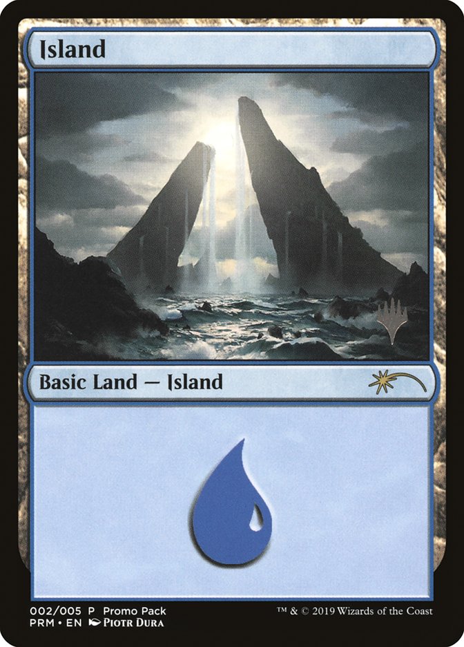 Island (2) [Core Set 2020 Promo Pack] | Card Merchant Takapuna