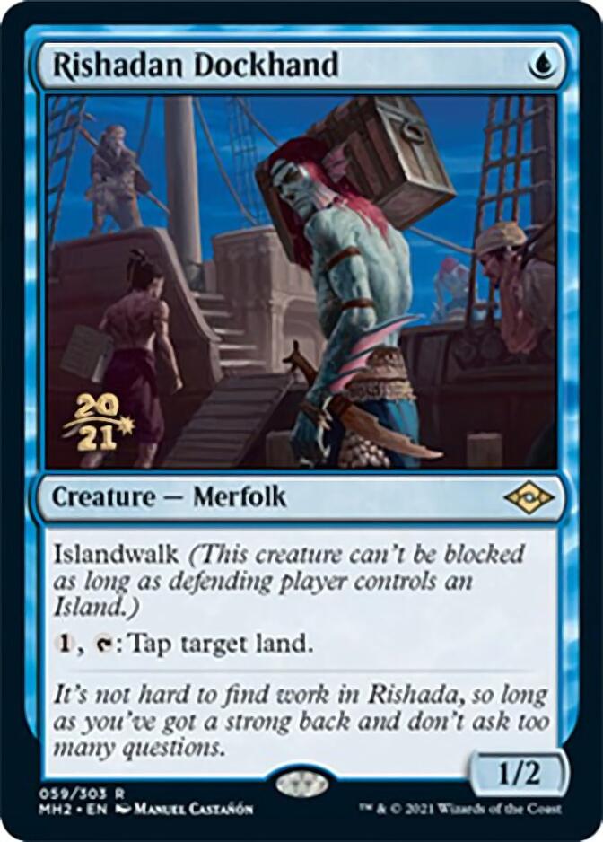 Rishadan Dockhand [Modern Horizons 2 Prerelease Promos] | Card Merchant Takapuna