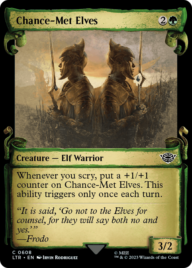 Chance-Met Elves [The Lord of the Rings: Tales of Middle-Earth Showcase Scrolls] | Card Merchant Takapuna