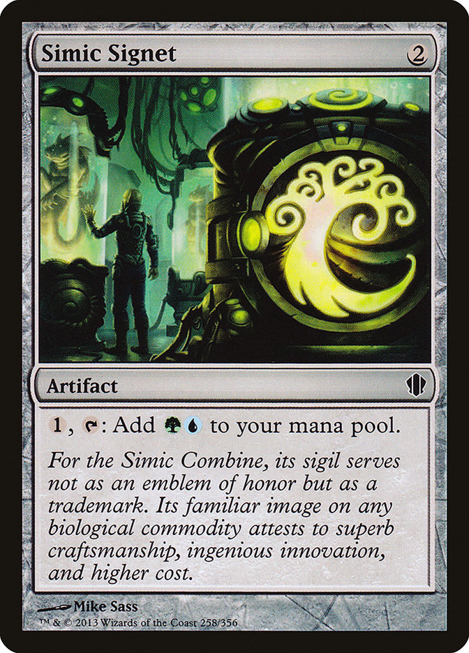 Simic Signet [Commander 2013] | Card Merchant Takapuna