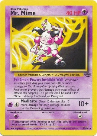 Mr. Mime (22/64) [Jungle Unlimited] | Card Merchant Takapuna