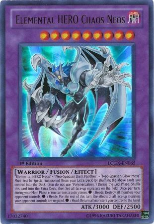 Elemental HERO Chaos Neos [LCGX-EN065] Ultra Rare | Card Merchant Takapuna