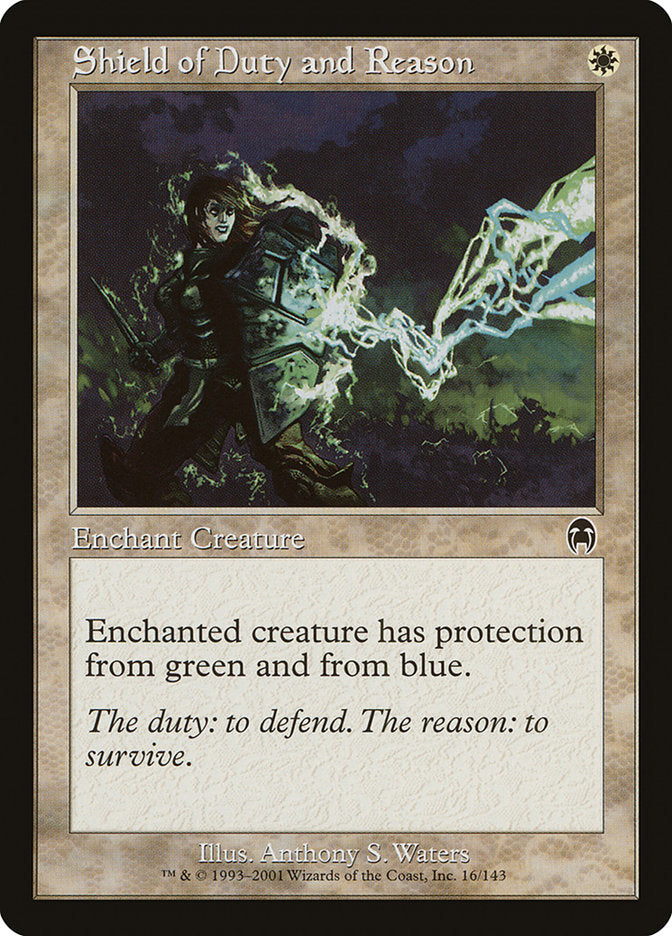 Shield of Duty and Reason [Apocalypse] | Card Merchant Takapuna