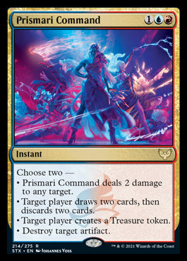 Prismari Command [Strixhaven: School of Mages] | Card Merchant Takapuna