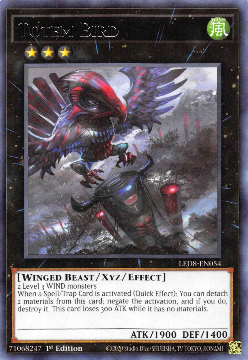 Totem Bird [LED8-EN054] Rare | Card Merchant Takapuna