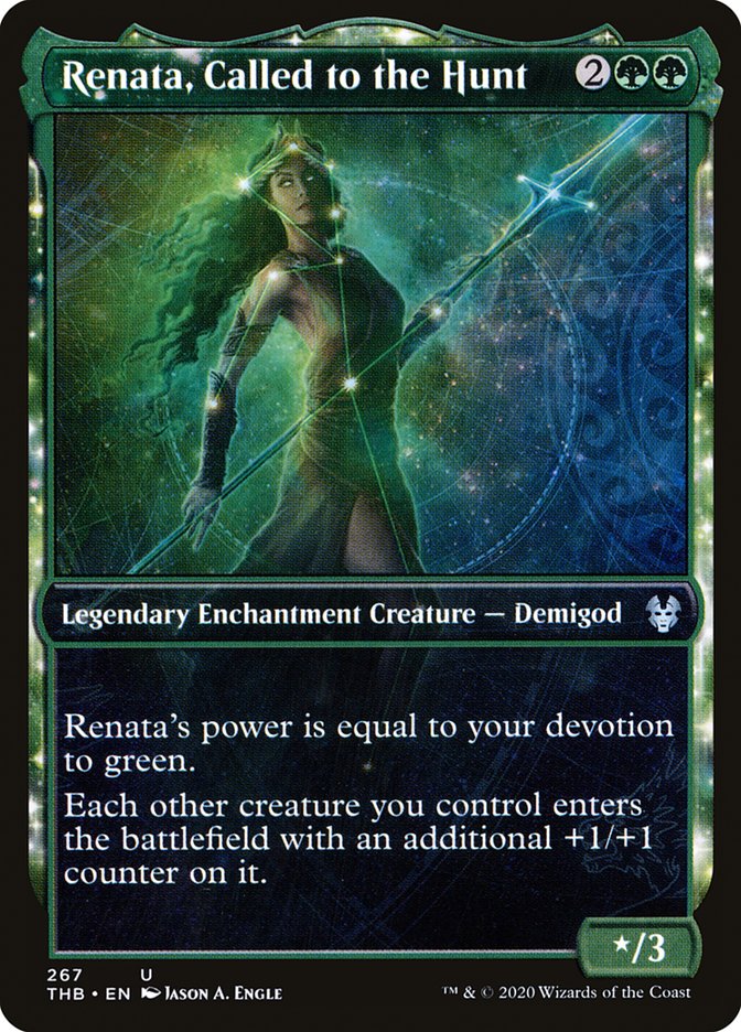 Renata, Called to the Hunt (Showcase) [Theros Beyond Death] | Card Merchant Takapuna