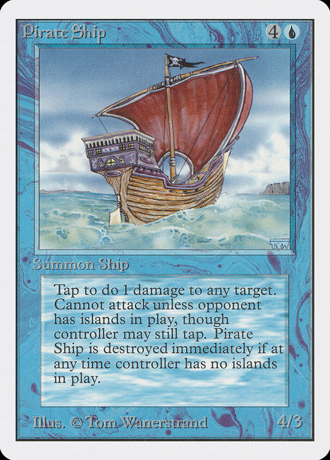 Pirate Ship [Unlimited Edition] | Card Merchant Takapuna