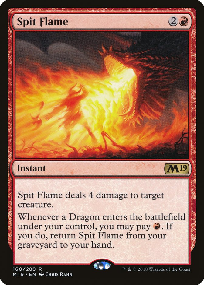 Spit Flame [Core Set 2019] | Card Merchant Takapuna