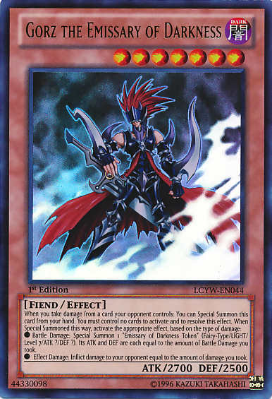 Gorz the Emissary of Darkness [LCYW-EN044] Ultra Rare | Card Merchant Takapuna