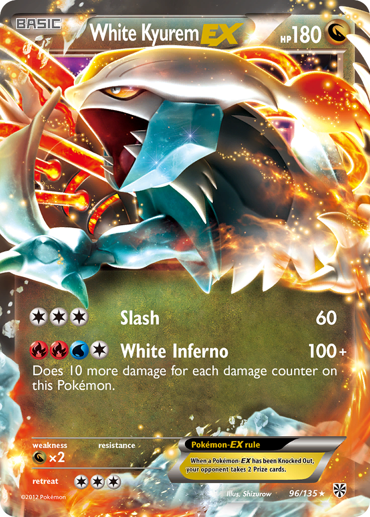 White Kyurem EX (96/135) [Black & White: Plasma Storm] | Card Merchant Takapuna