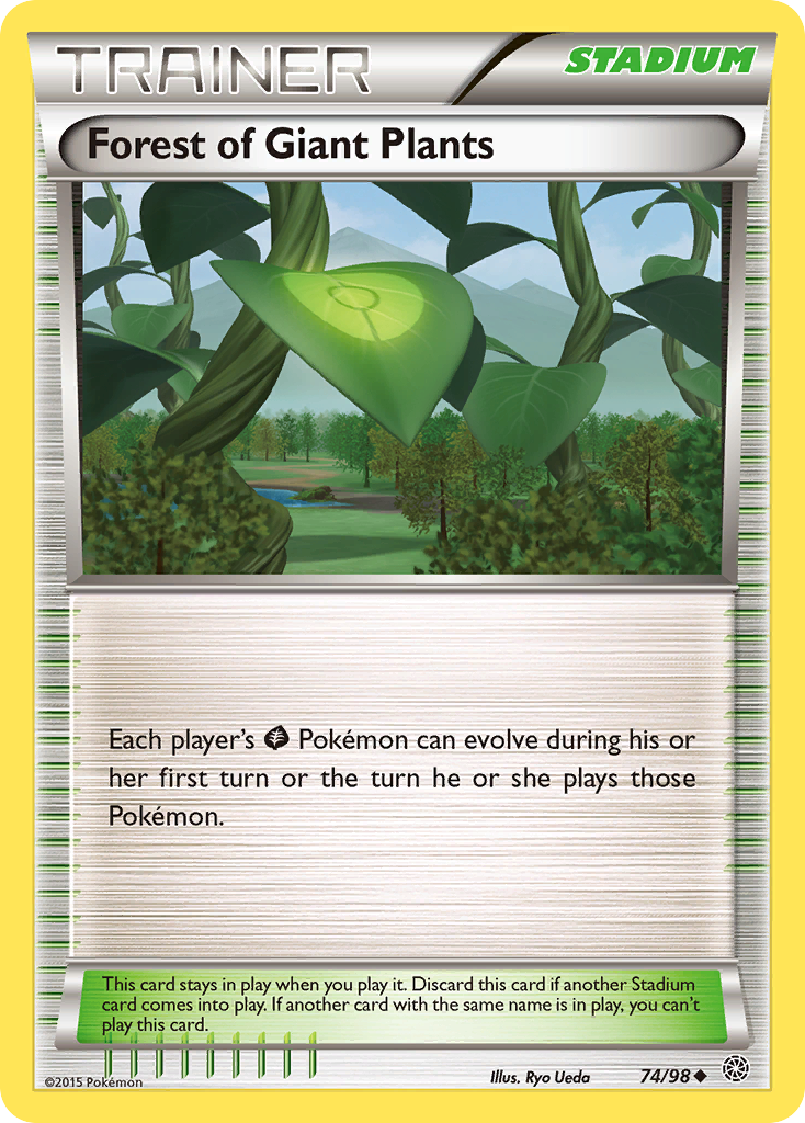 Forest of Giant Plants (74/98) [XY: Ancient Origins] | Card Merchant Takapuna