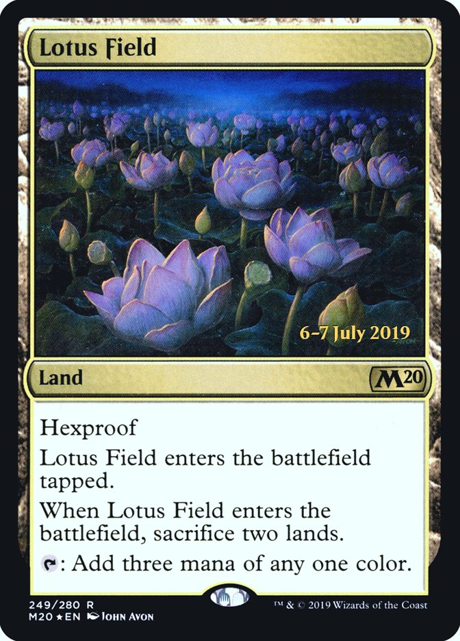 Lotus Field [Core Set 2020 Prerelease Promos] | Card Merchant Takapuna