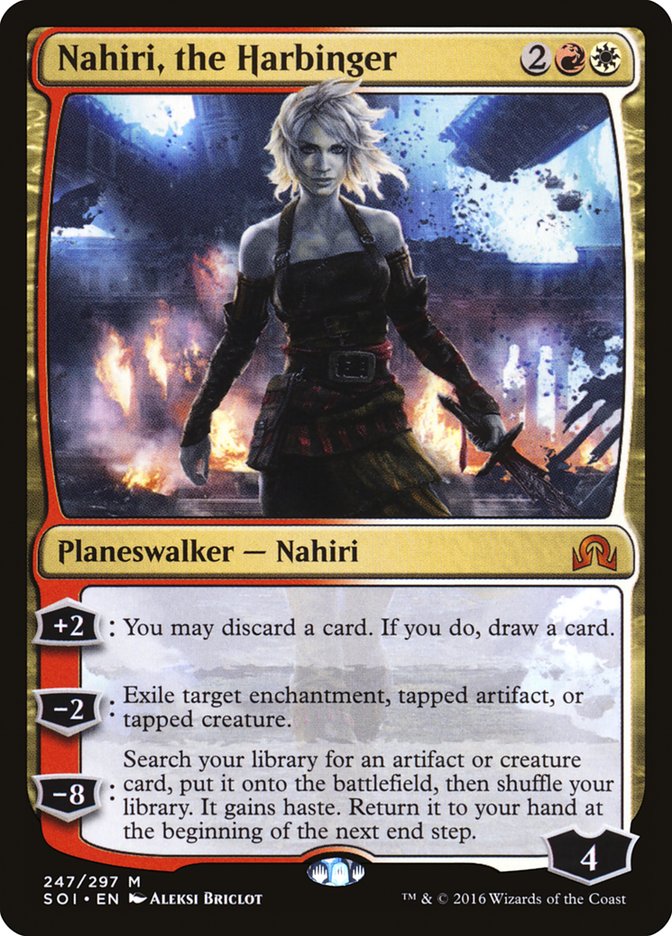 Nahiri, the Harbinger [Shadows over Innistrad] | Card Merchant Takapuna