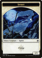 Spirit (002) // Spirit (010) Double-Sided Token [Ravnica Allegiance Guild Kit Tokens] | Card Merchant Takapuna