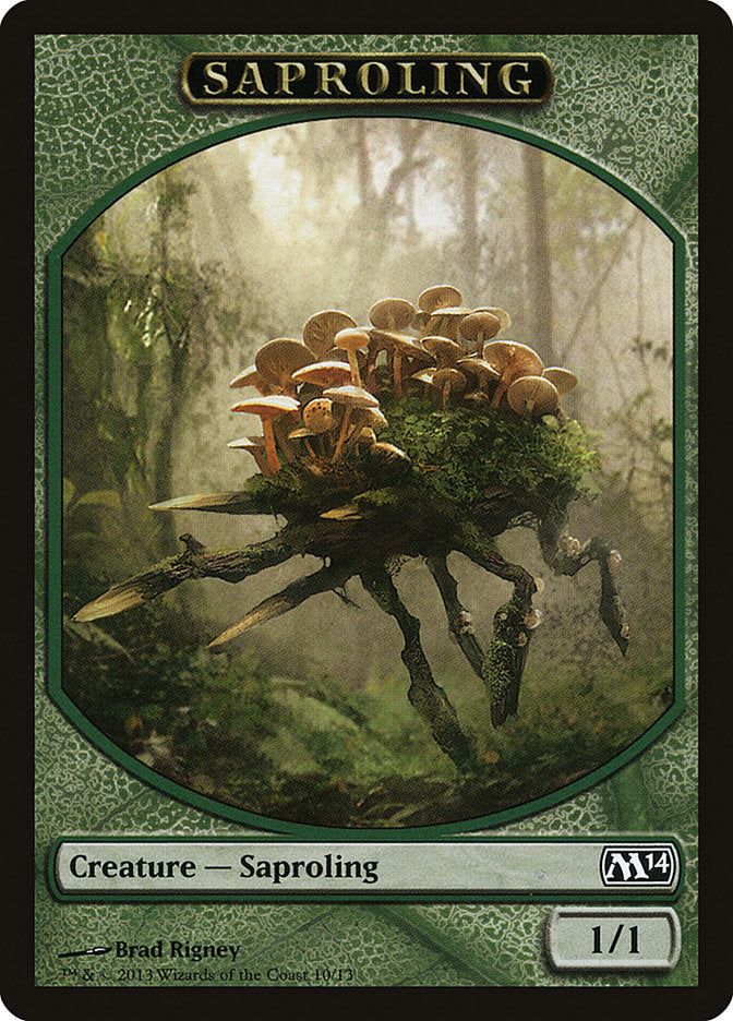 Saproling Token [Magic 2014 Tokens] | Card Merchant Takapuna