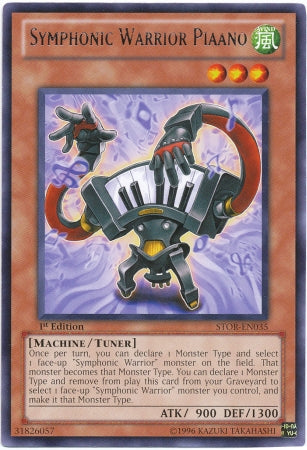 Symphonic Warrior Piaano [STOR-EN035] Rare | Card Merchant Takapuna