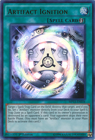 Artifact Ignition [MP15-EN034] Ultra Rare | Card Merchant Takapuna