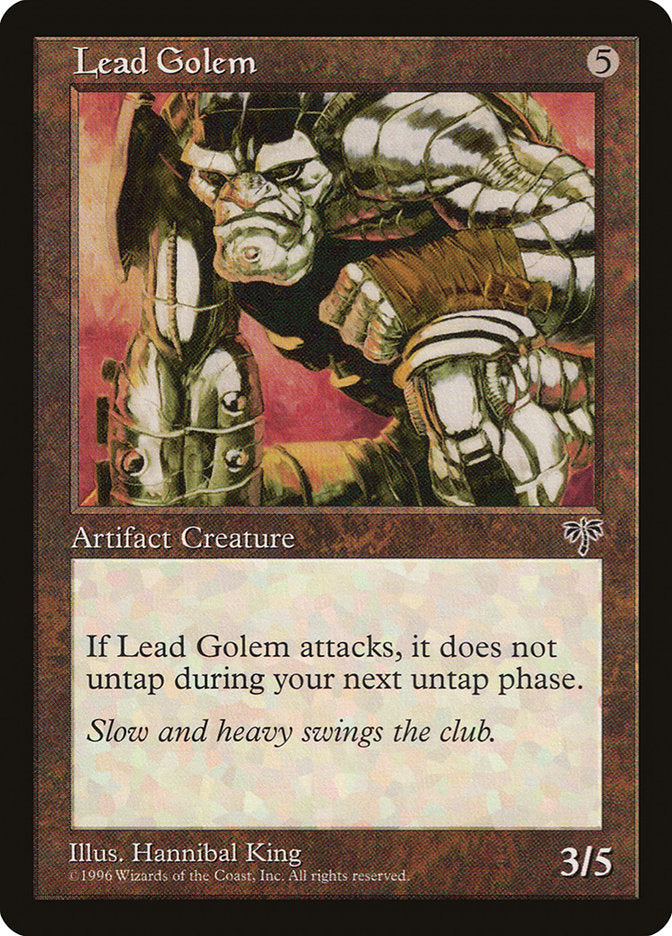 Lead Golem [Mirage] | Card Merchant Takapuna