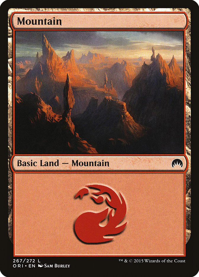 Mountain (267) [Magic Origins] | Card Merchant Takapuna