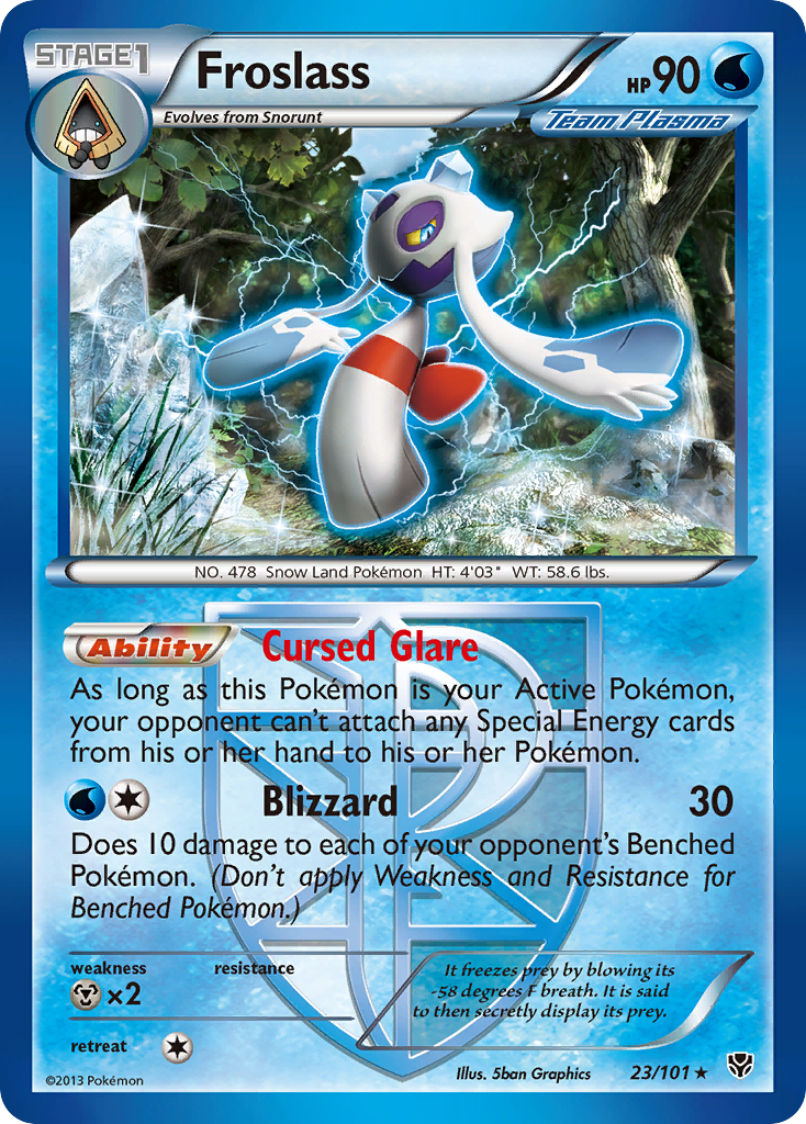 Froslass (23/101) [Black & White: Plasma Blast] | Card Merchant Takapuna