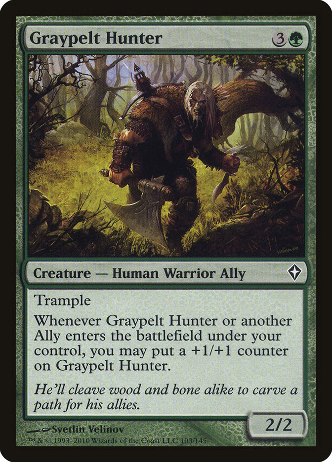 Graypelt Hunter [Worldwake] | Card Merchant Takapuna