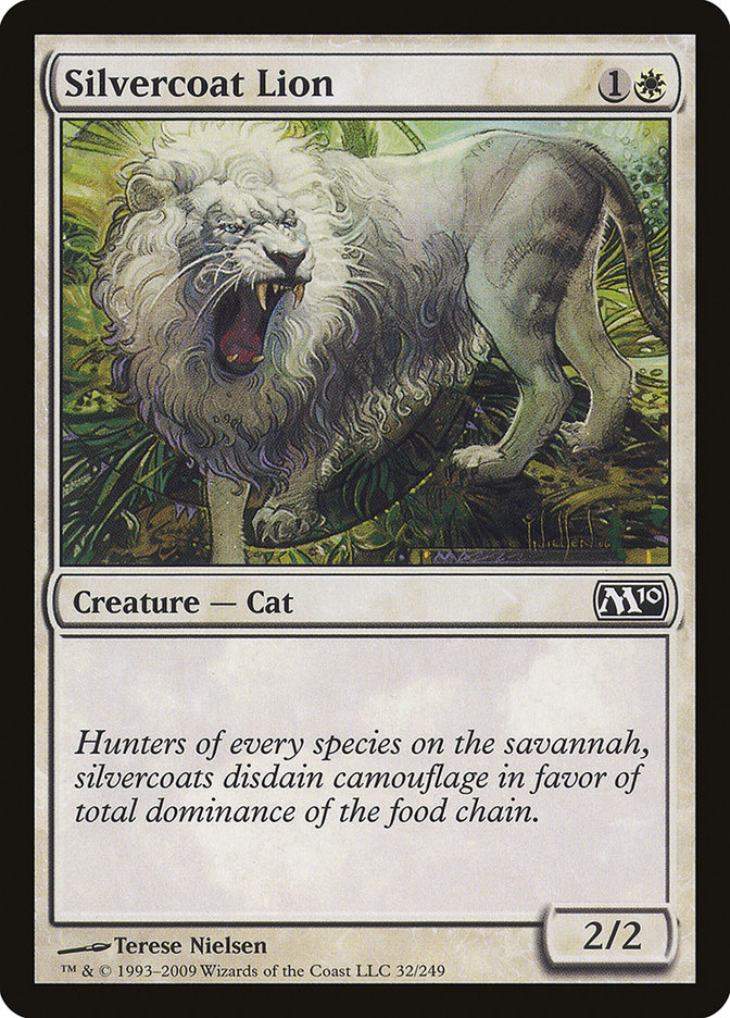 Silvercoat Lion [Magic 2010] | Card Merchant Takapuna