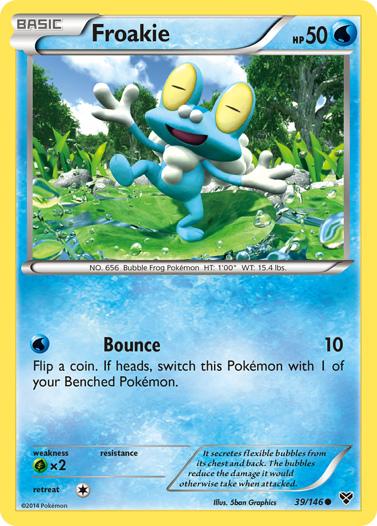 Froakie (39/146) [XY: Base Set] | Card Merchant Takapuna