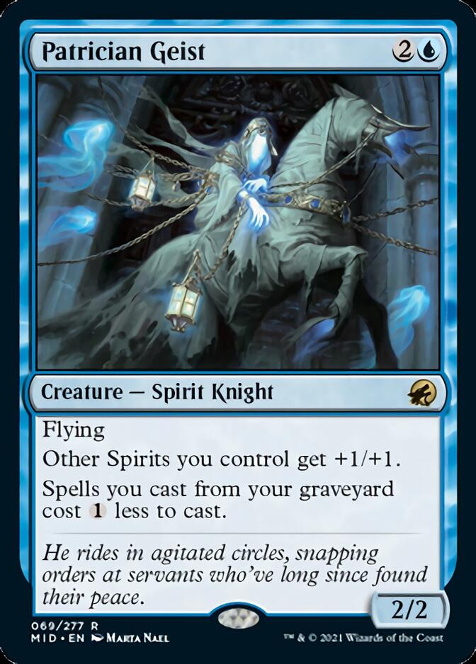 Patrician Geist [Innistrad: Midnight Hunt] | Card Merchant Takapuna