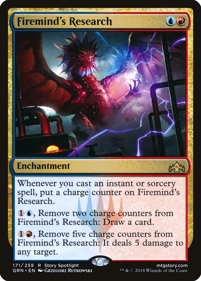 Firemind's Research [Guilds of Ravnica] | Card Merchant Takapuna