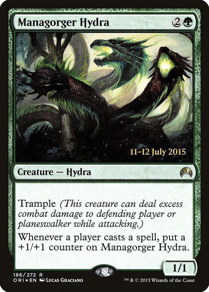 Managorger Hydra [Magic Origins Prerelease Promos] | Card Merchant Takapuna