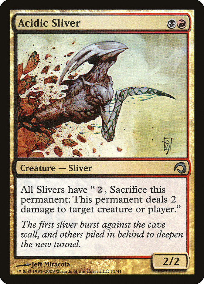 Acidic Sliver [Premium Deck Series: Slivers] | Card Merchant Takapuna