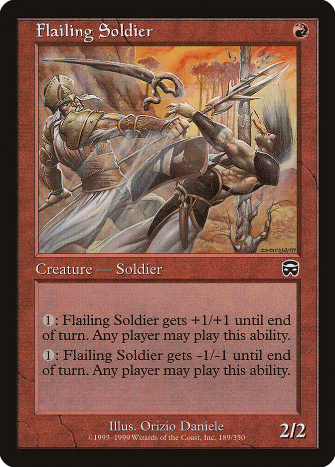 Flailing Soldier [Mercadian Masques] | Card Merchant Takapuna