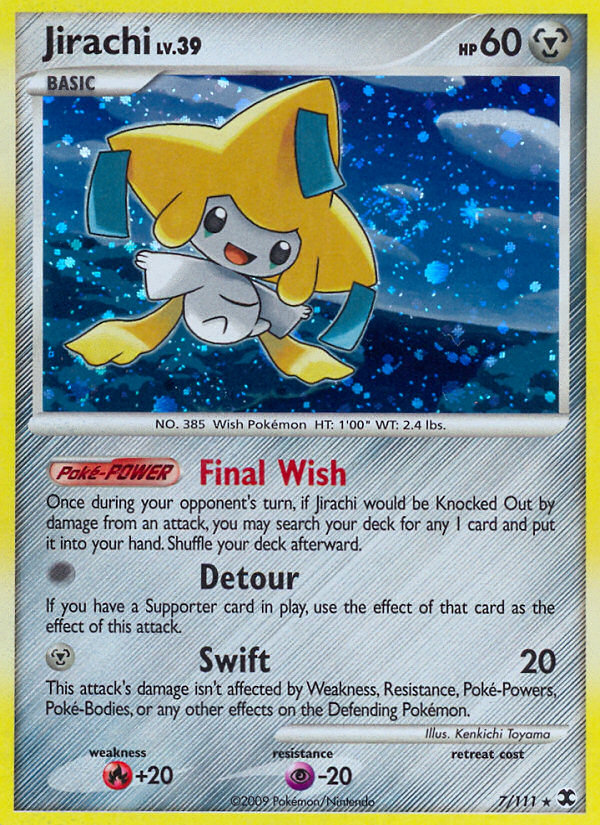 Jirachi (7/111) [Platinum: Rising Rivals] | Card Merchant Takapuna