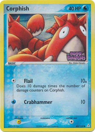 Corphish (63/110) (Stamped) [EX: Holon Phantoms] | Card Merchant Takapuna