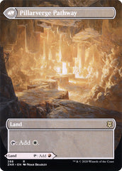 Needleverge Pathway // Pillarverge Pathway (Borderless Alternate Art) [Zendikar Rising] | Card Merchant Takapuna