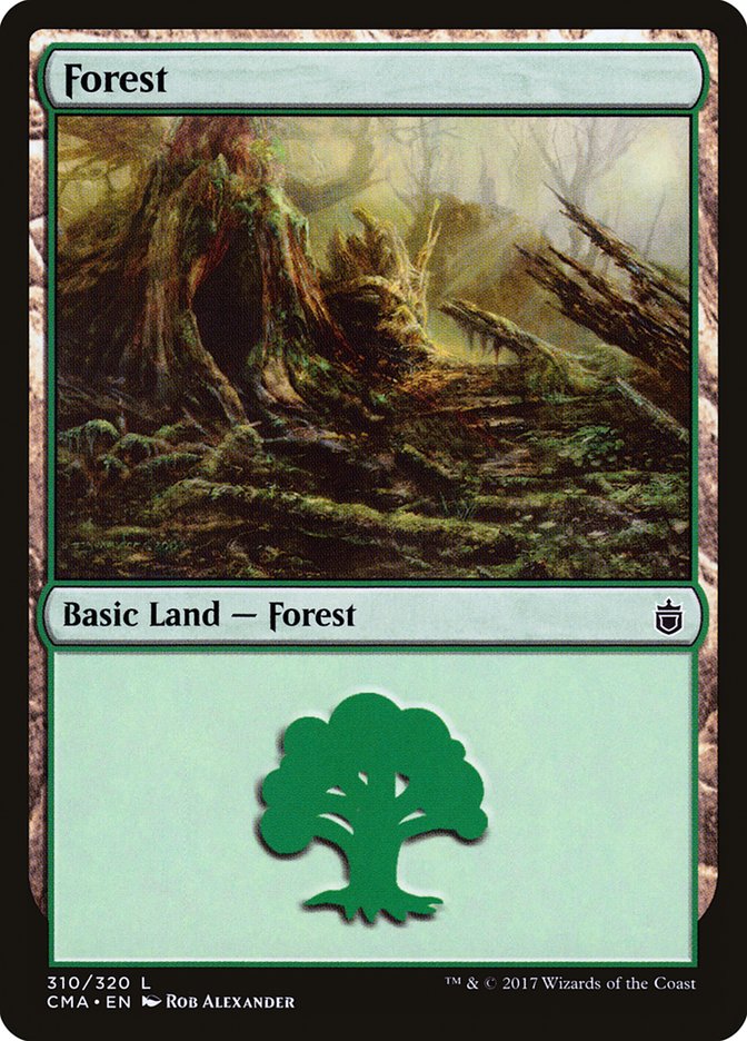 Forest (310) [Commander Anthology] | Card Merchant Takapuna