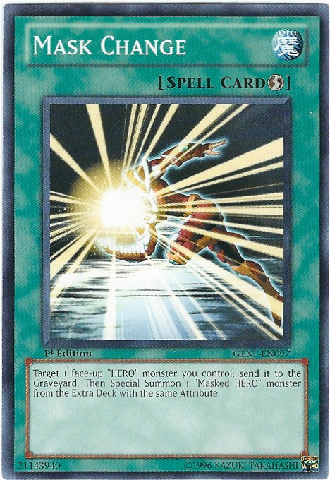 Mask Change [GENF-EN097] Common | Card Merchant Takapuna