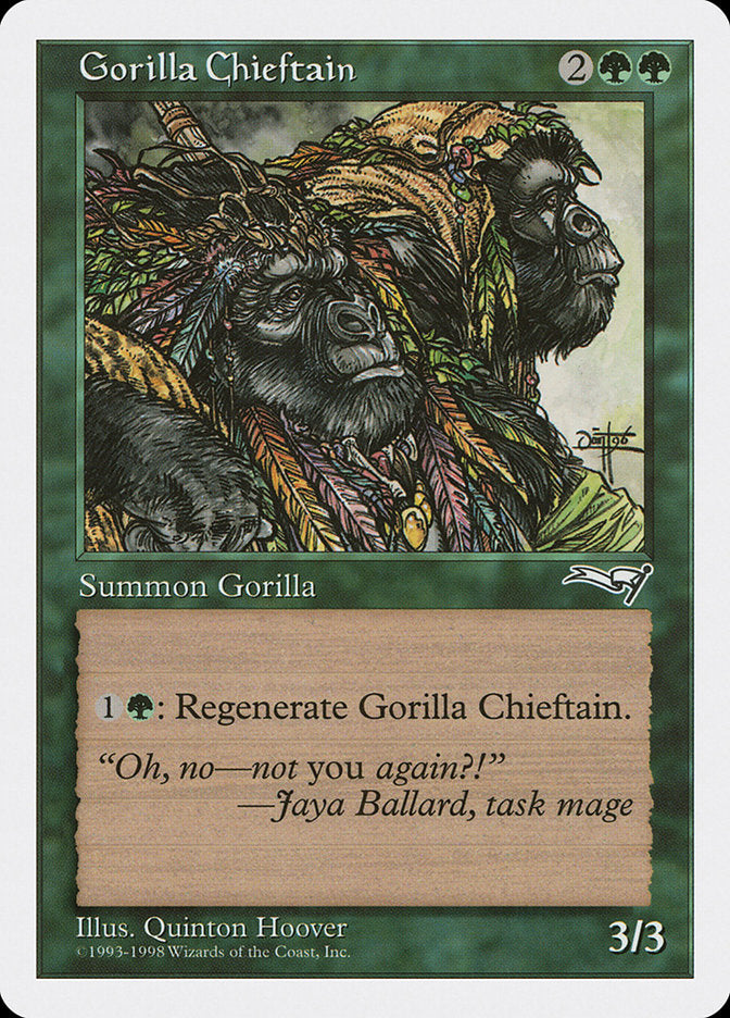 Gorilla Chieftain [Anthologies] | Card Merchant Takapuna