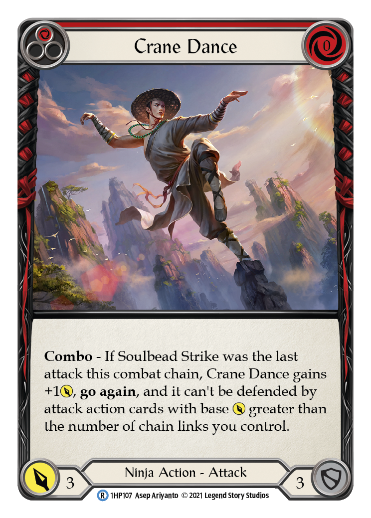 Crane Dance (Red) [1HP107] (History Pack 1) | Card Merchant Takapuna