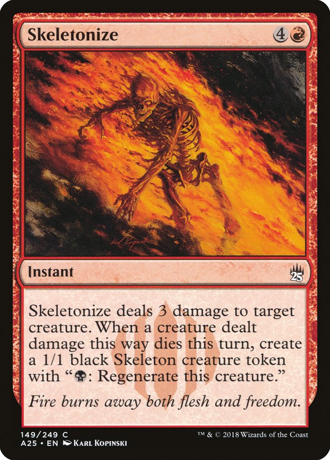 Skeletonize [Masters 25] | Card Merchant Takapuna