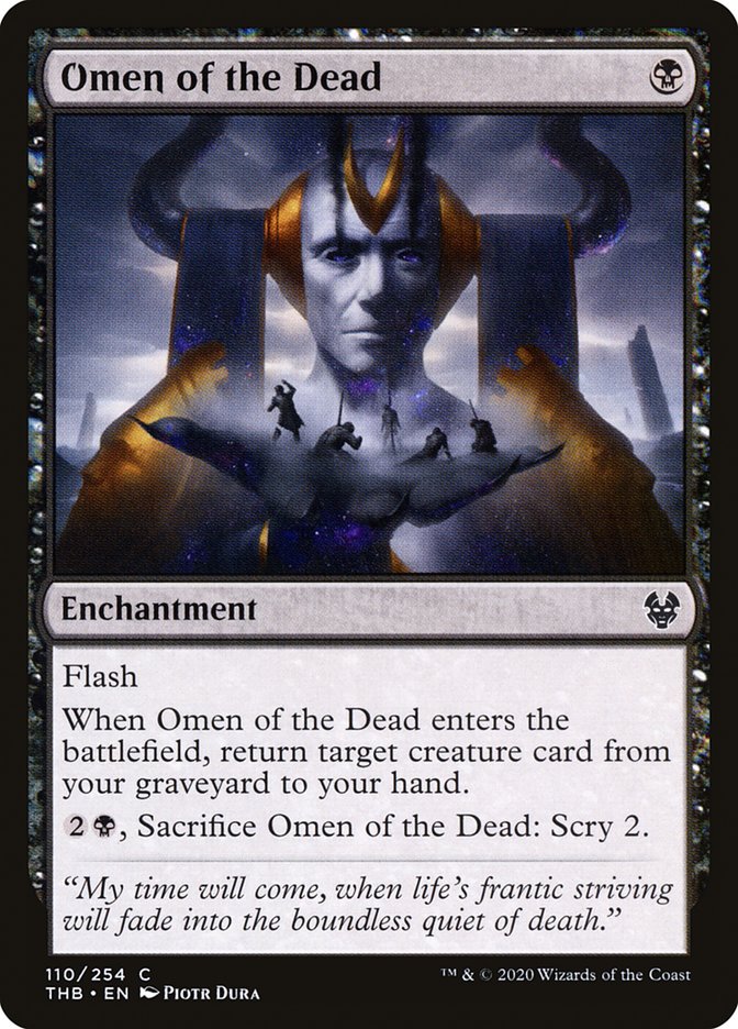 Omen of the Dead [Theros Beyond Death] | Card Merchant Takapuna