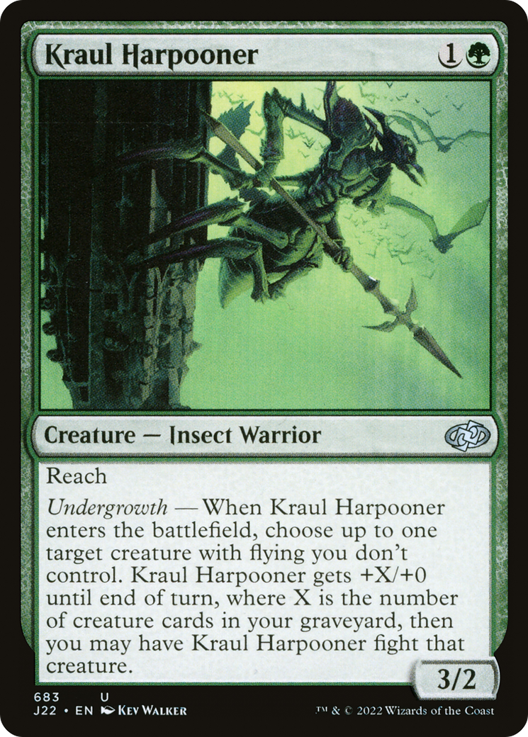 Kraul Harpooner [Jumpstart 2022] | Card Merchant Takapuna