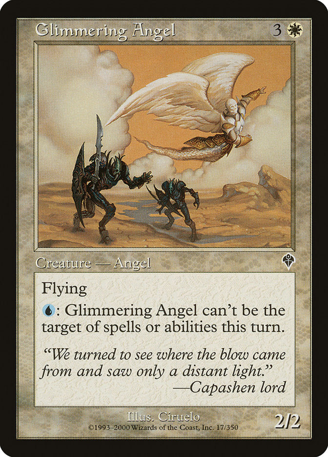 Glimmering Angel [Invasion] | Card Merchant Takapuna